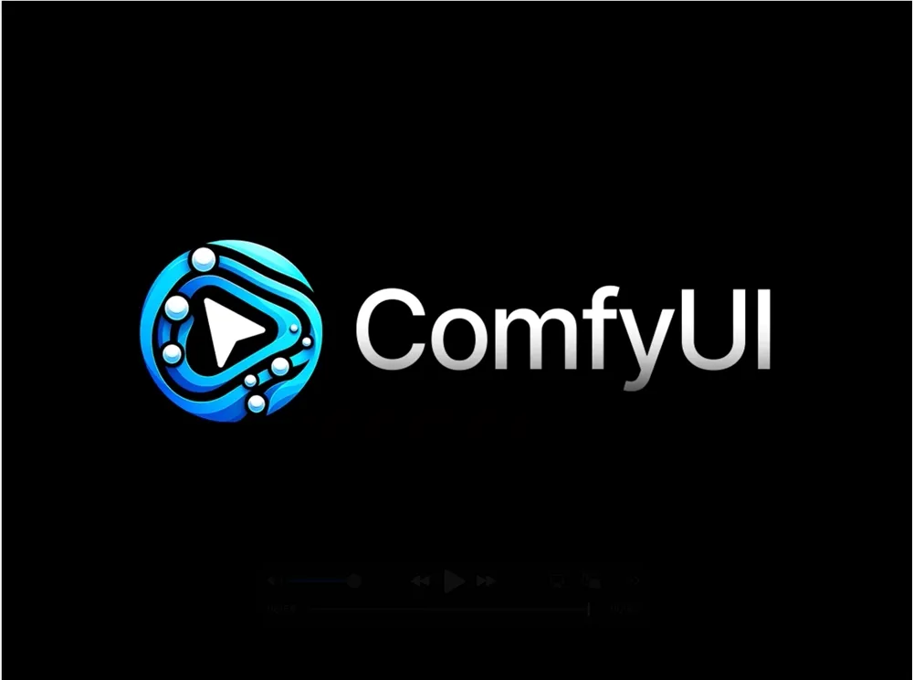 ComfyUI node-based workflow interface for AI image generation